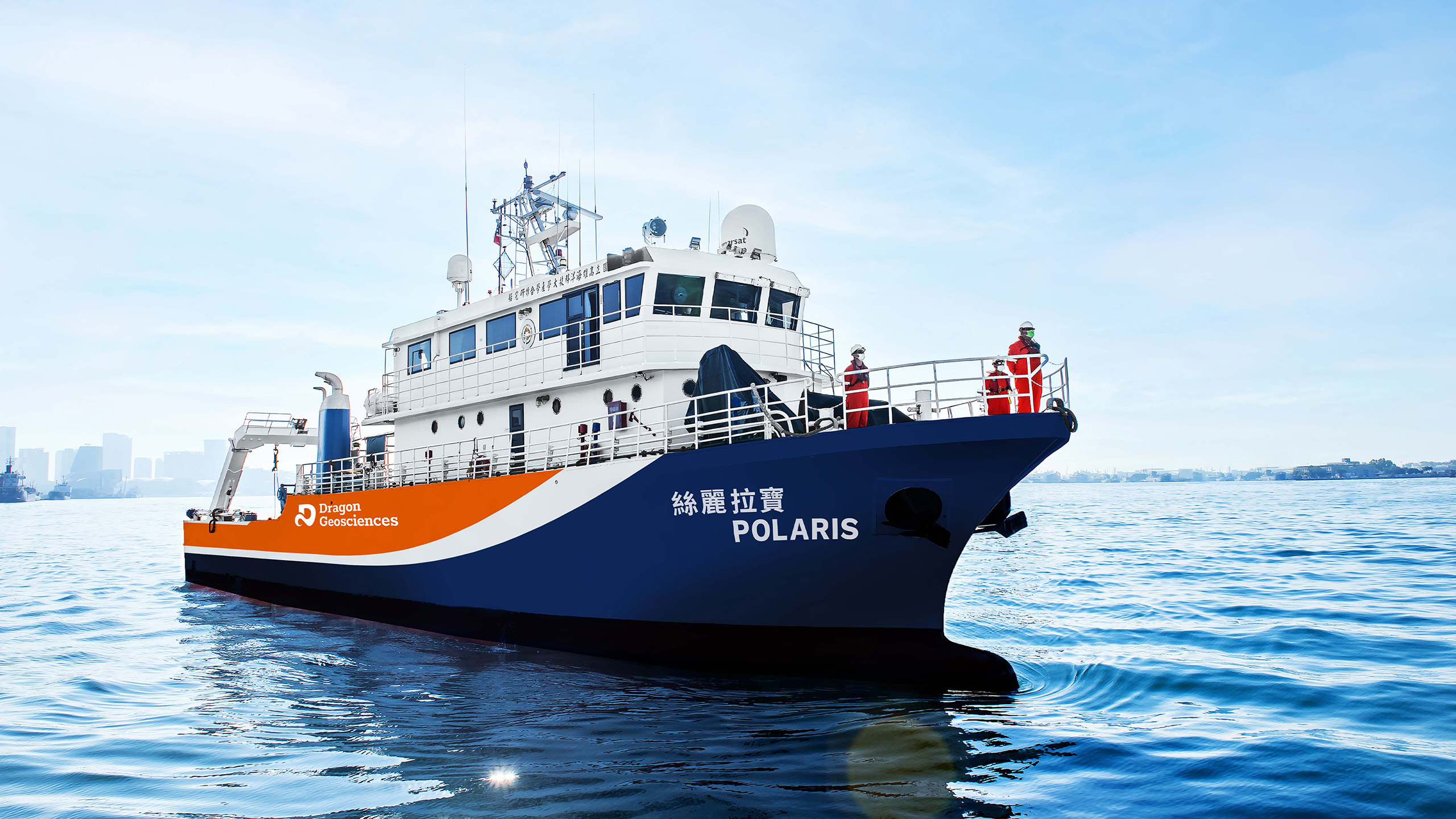 專業的海上作業，對海洋的熱忱